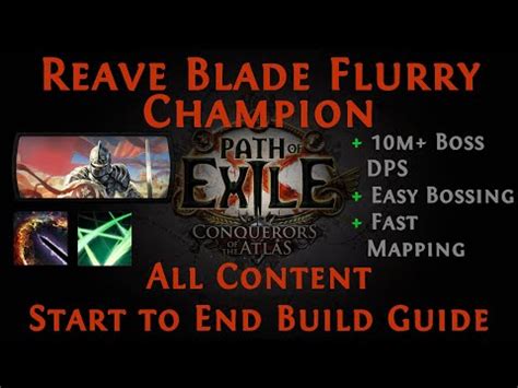 reave poe|[PoE] [Guide] Reave + Blade Flurry Impale Champion 3.14.